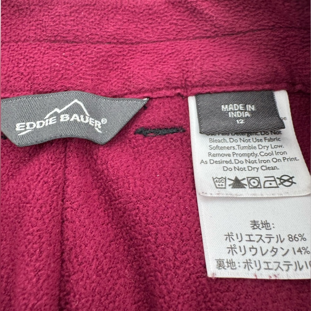 Eddie Bauer Fleece Lined Pants Size 12 Women’s - Picture 4 of 5